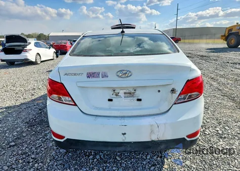 2015 Hyundai Accent Gls z USA, uszkodzony, nr VIN KMHCT4AEXFU846865